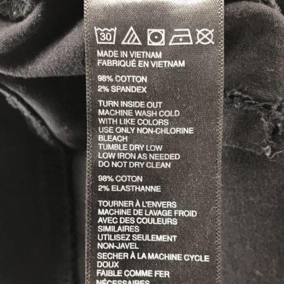 BDG Women's black Skinny Ankle Jeans with Zippered ankles Size 29 - Picture 4 of 7